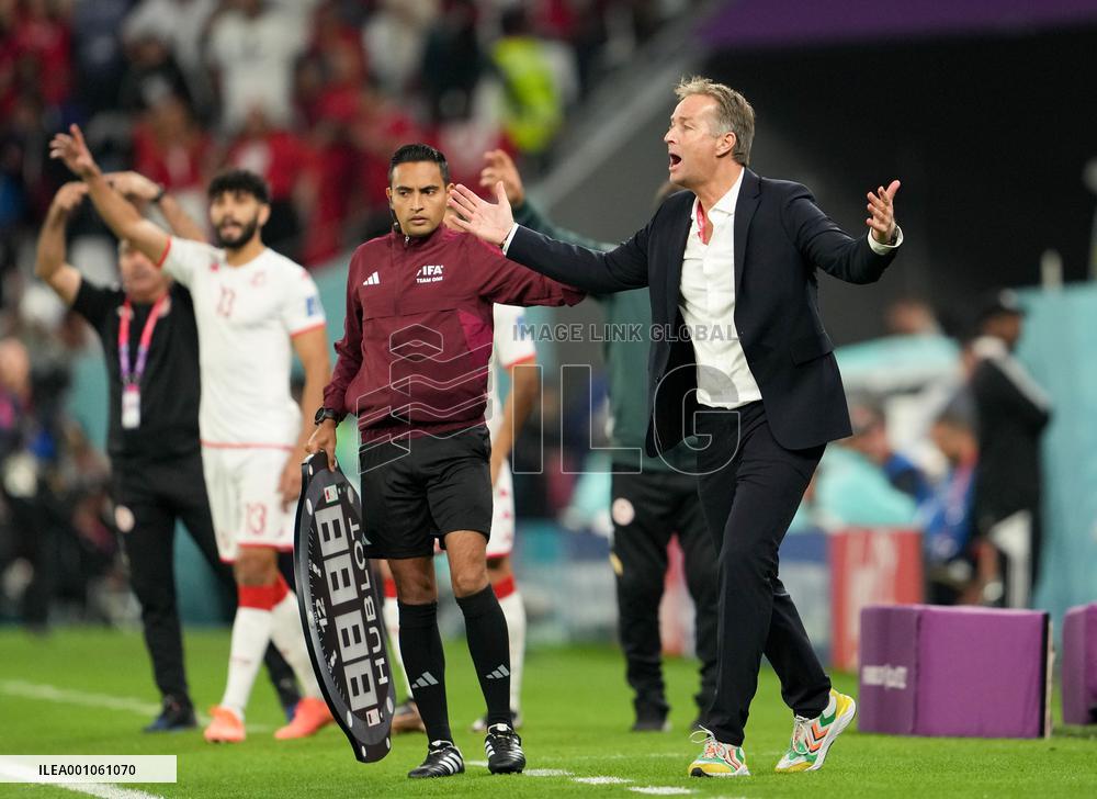(SP)QATAR-AL RAYYAN-2022 WORLD CUP-GROUP D-DEN VS TUN