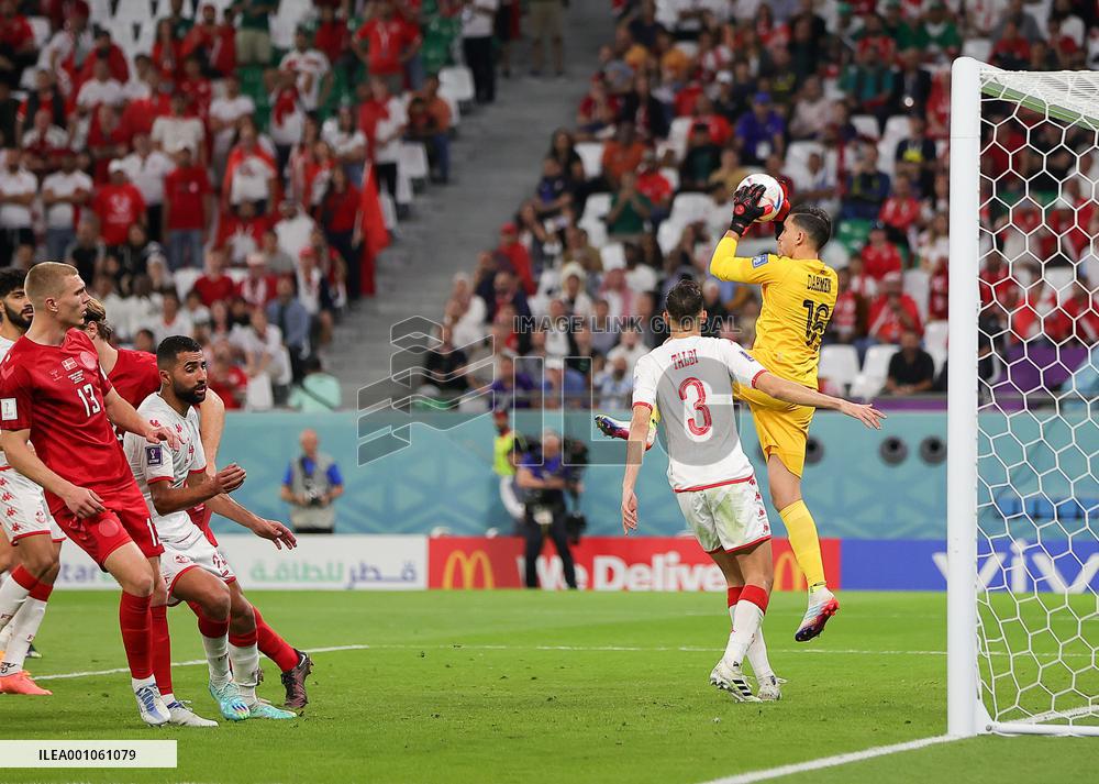 (SP)QATAR-AL RAYYAN-2022 WORLD CUP-GROUP D-DEN VS TUN