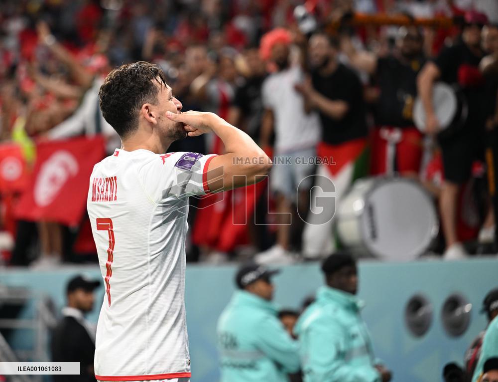 (SP)QATAR-AL RAYYAN-2022 WORLD CUP-GROUP D-DEN VS TUN