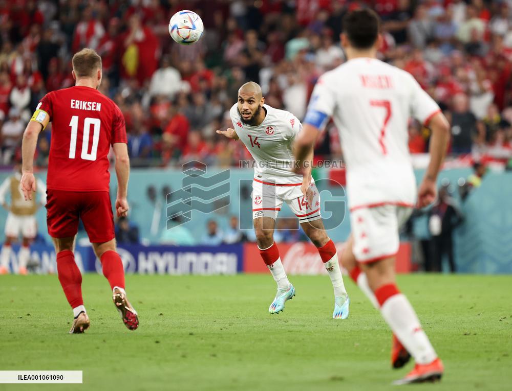 (SP)QATAR-AL RAYYAN-2022 WORLD CUP-GROUP D-DEN VS TUN