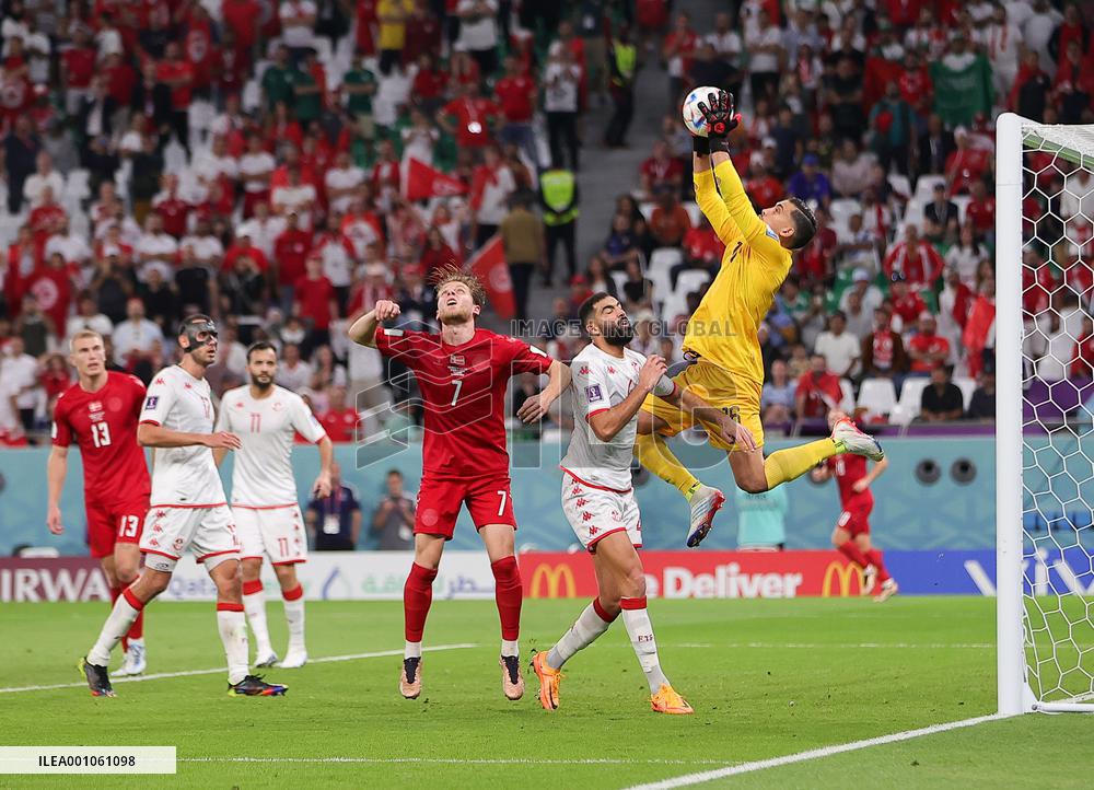 (SP)QATAR-AL RAYYAN-2022 WORLD CUP-GROUP D-DEN VS TUN