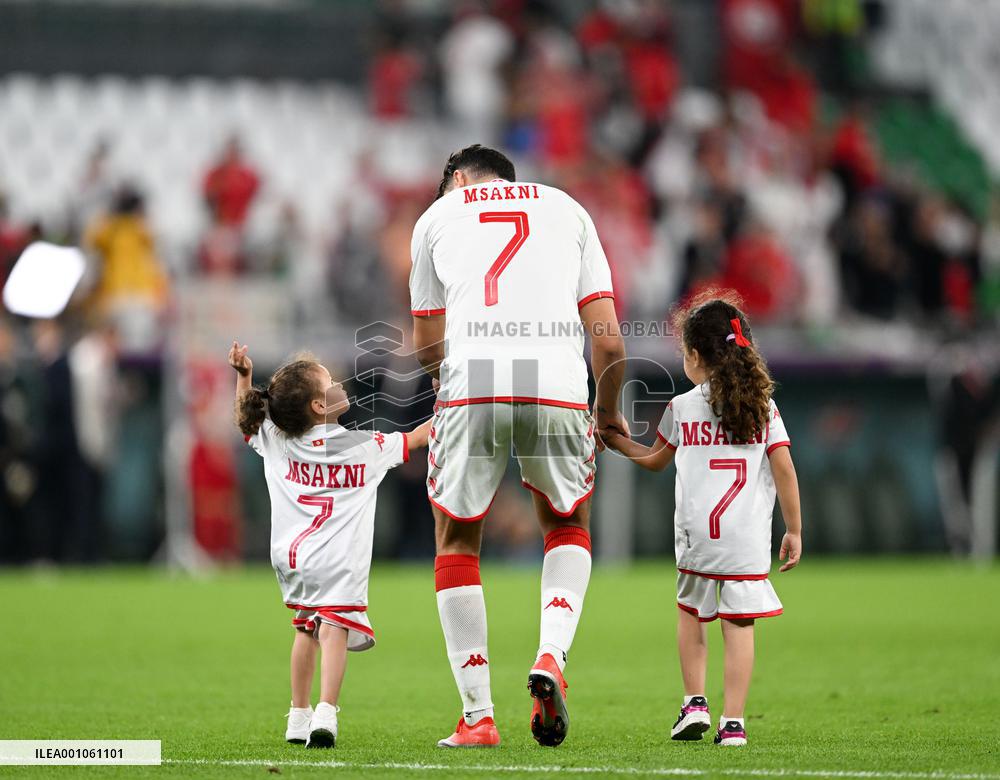 (SP)QATAR-AL RAYYAN-2022 WORLD CUP-GROUP D-DEN VS TUN