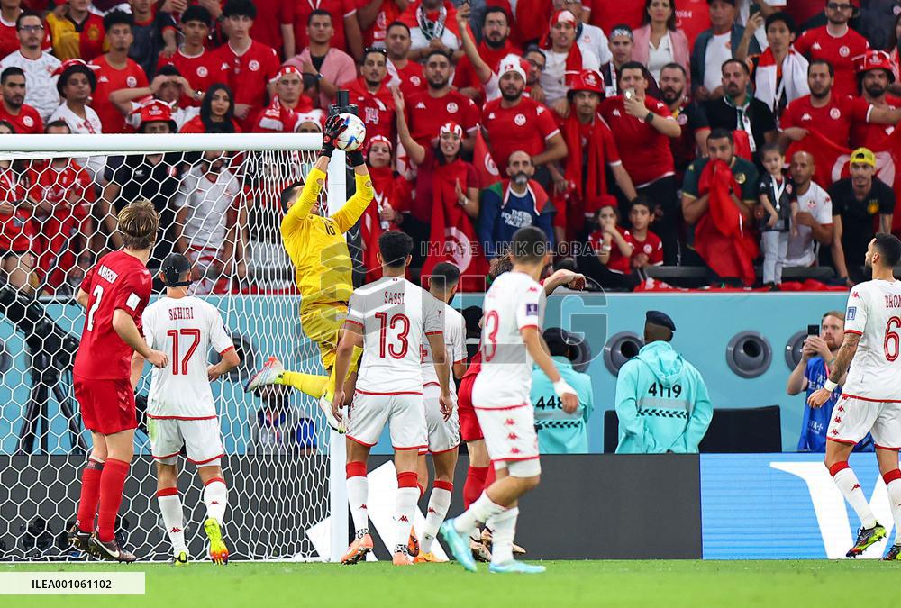 (SP)QATAR-AL RAYYAN-2022 WORLD CUP-GROUP D-DEN VS TUN