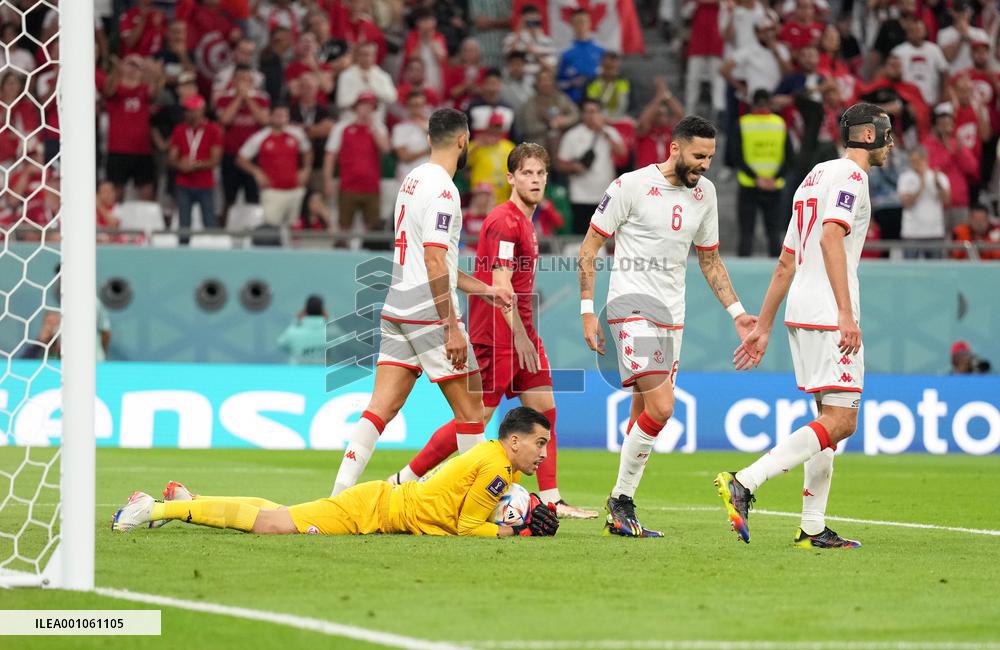 (SP)QATAR-AL RAYYAN-2022 WORLD CUP-GROUP D-DEN VS TUN