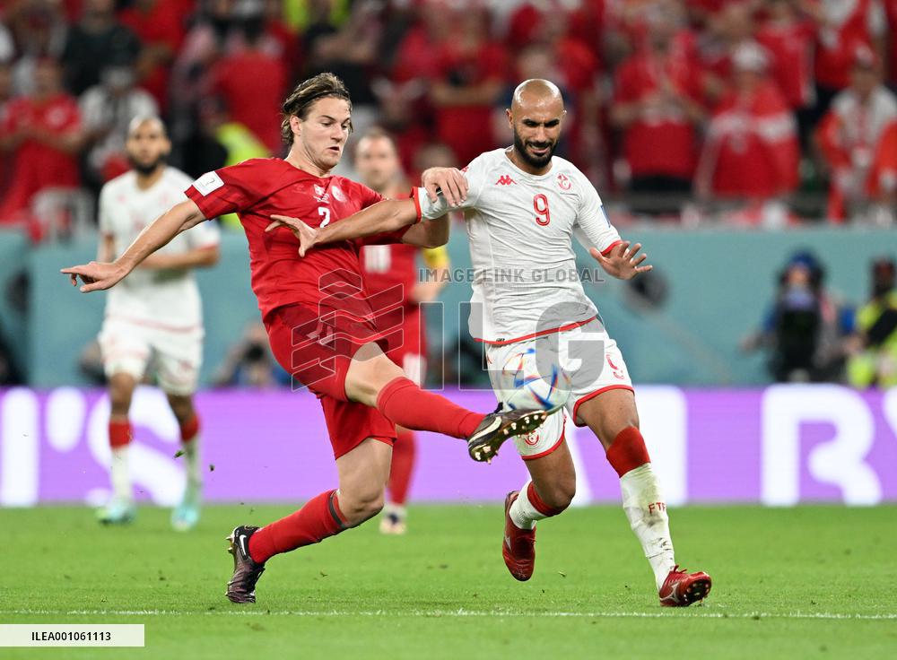 (SP)QATAR-AL RAYYAN-2022 WORLD CUP-GROUP D-DEN VS TUN