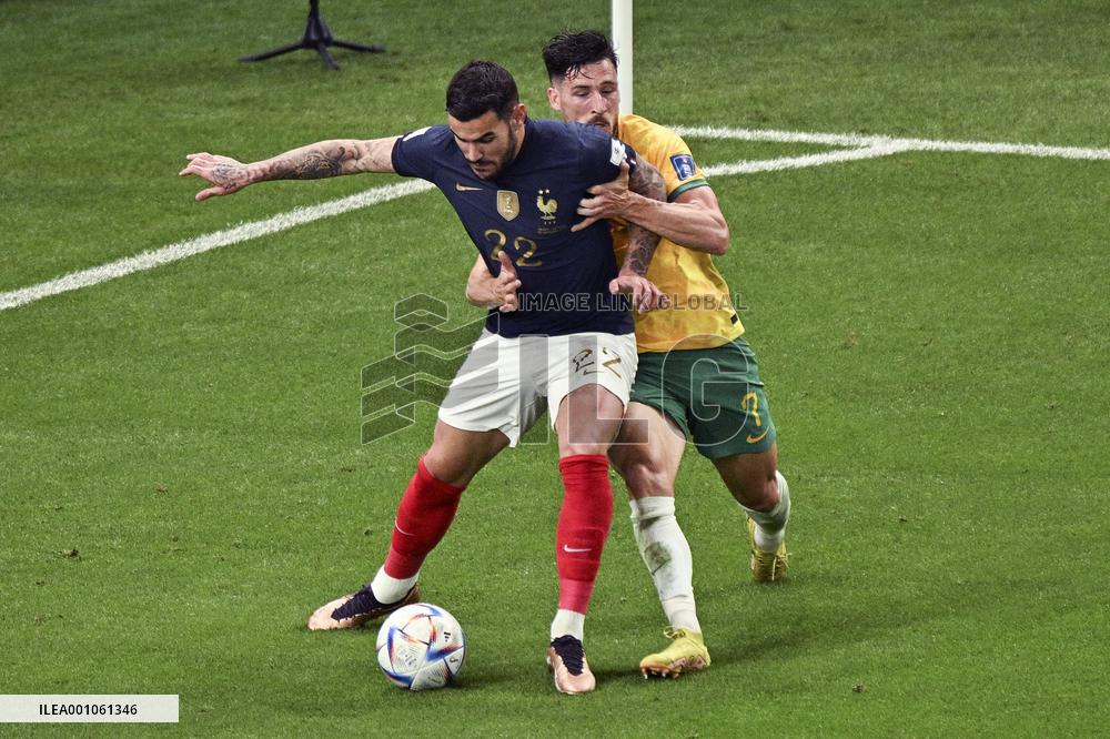 (SP)QATAR-AL WAKRAH-2022 WORLD CUP-GROUP D-FRA VS AUS