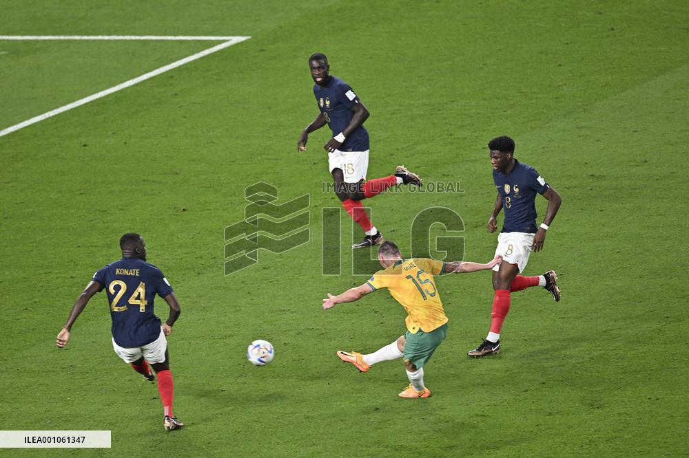 (SP)QATAR-AL WAKRAH-2022 WORLD CUP-GROUP D-FRA VS AUS