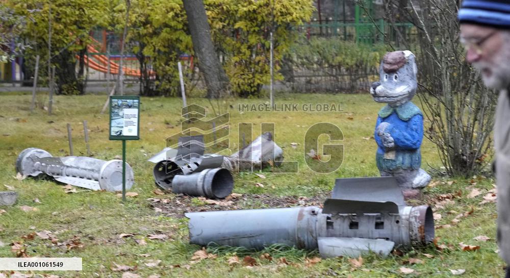 Russian missile debris