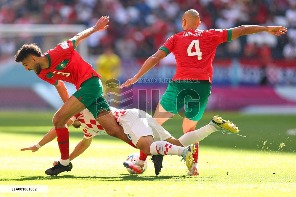 (SP)QATAR-AL KHOR-2022 WORLD CUP-GROUP F-MAR VS CRO