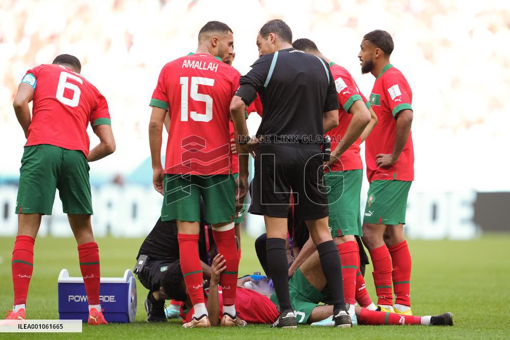(SP)QATAR-AL KHOR-2022 WORLD CUP-GROUP F-MAR VS CRO