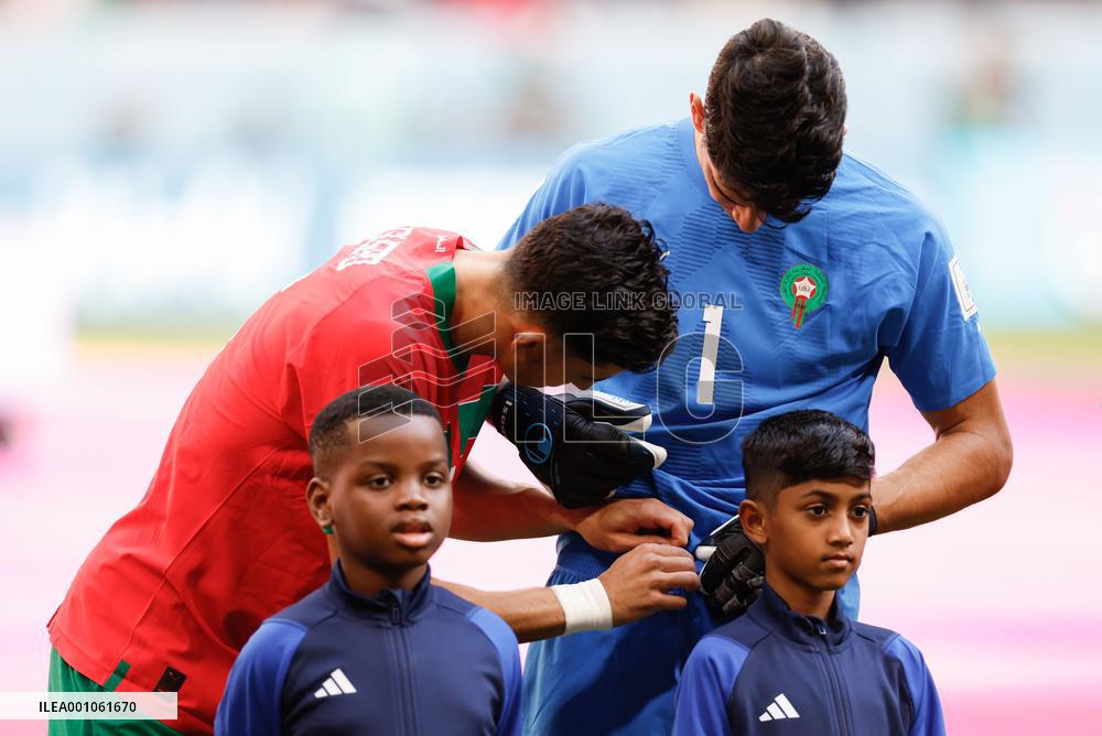 (SP)QATAR-AL KHOR-2022 WORLD CUP-GROUP F-MAR VS CRO