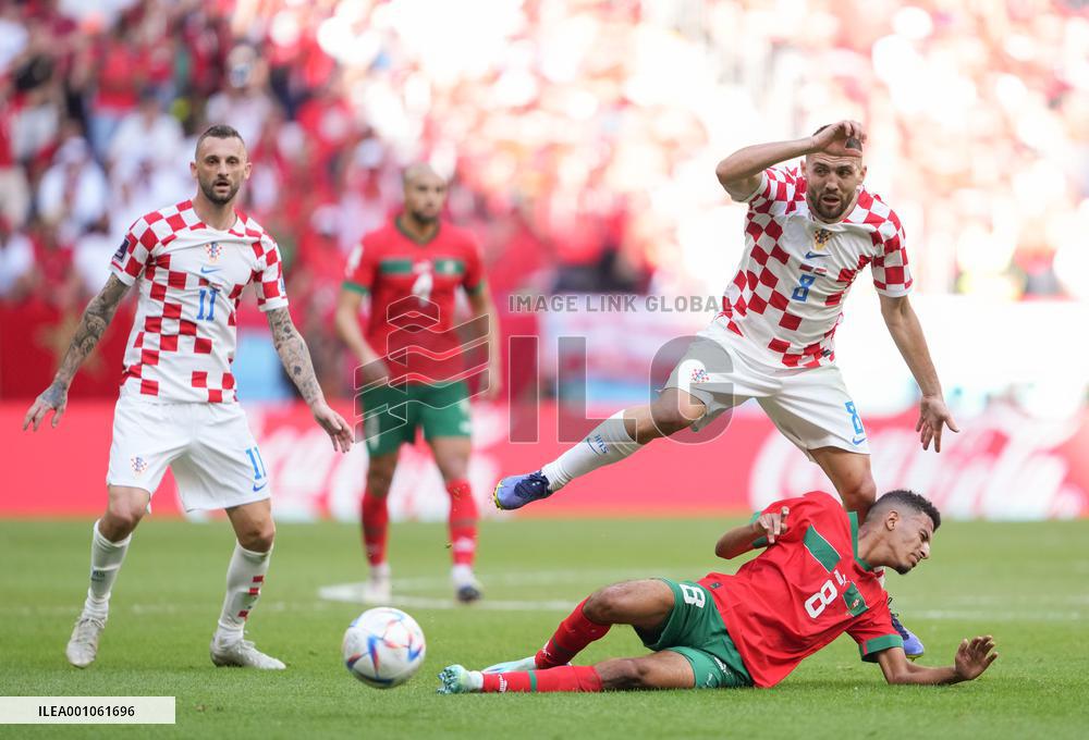 (SP)QATAR-AL KHOR-2022 WORLD CUP-GROUP F-MAR VS CRO