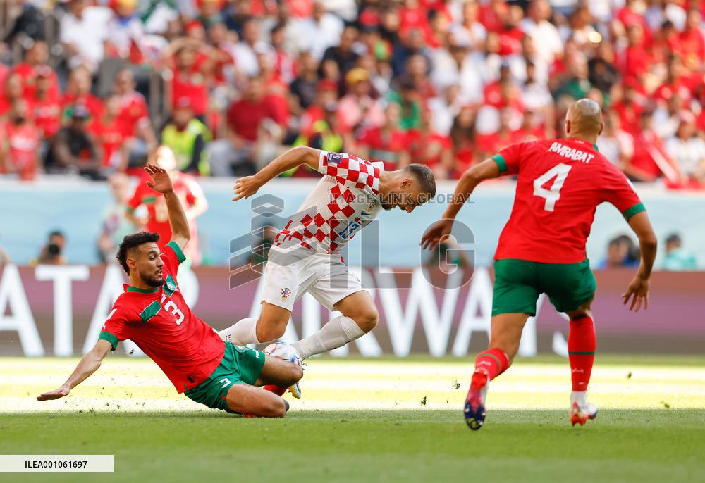 (SP)QATAR-AL KHOR-2022 WORLD CUP-GROUP F-MAR VS CRO