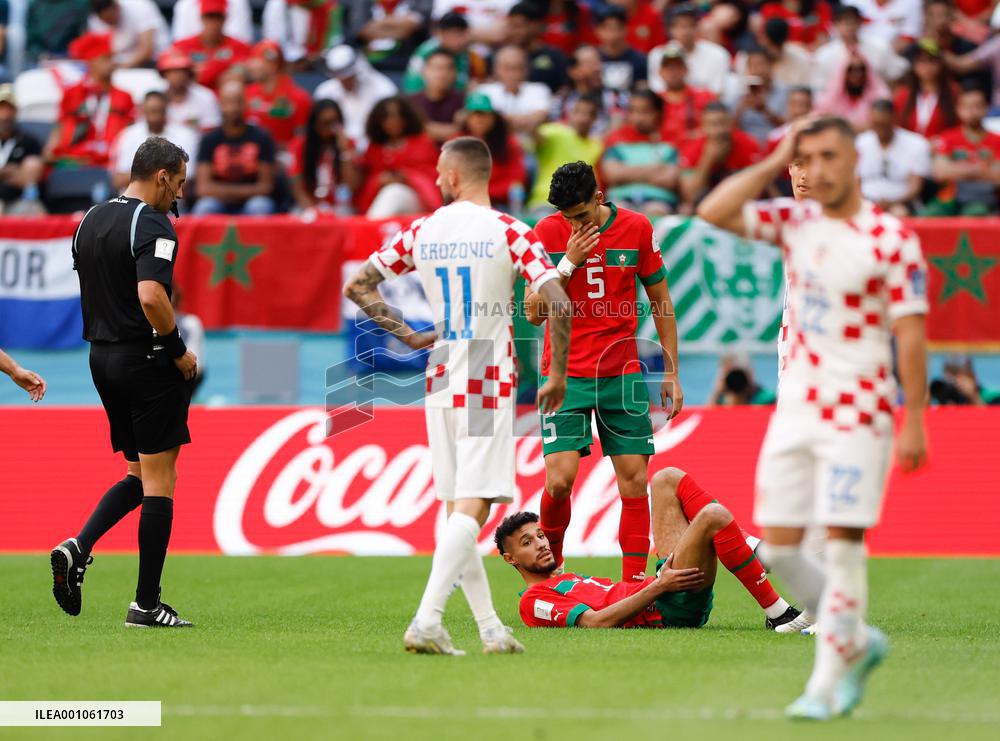 (SP)QATAR-AL KHOR-2022 WORLD CUP-GROUP F-MAR VS CRO