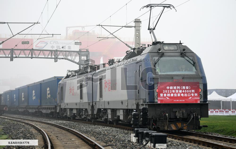 CHINA-SHAANXI-XI'AN-EUROPE-FREIGHT TRAIN (CN)