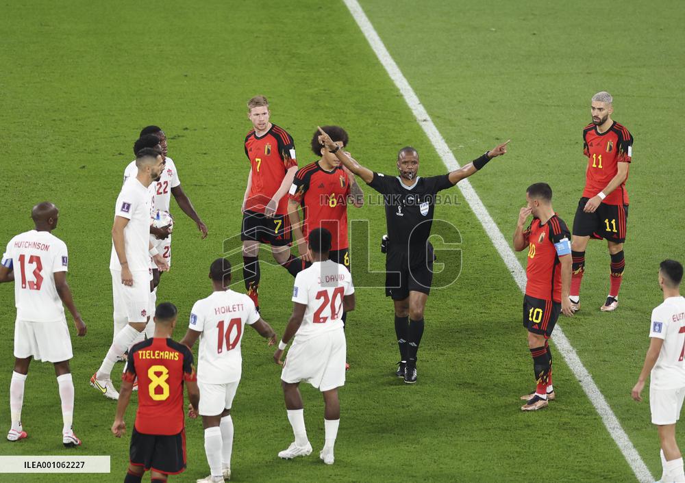 (SP)QATAR-AL RAYYAN-2022 WORLD CUP-GROUP F-BEL VS CAN