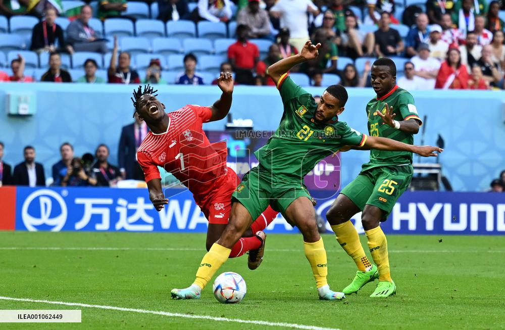(SP)QATAR-AL WAKRAH-2022 WORLD CUP-GROUP G-SUI VS CMR