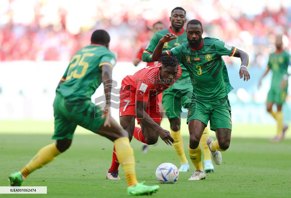 (SP)QATAR-AL WAKRAH-2022 WORLD CUP-GROUP G-SUI VS CMR