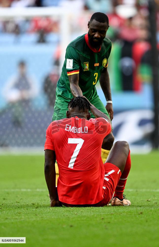 (SP)QATAR-AL WAKRAH-2022 WORLD CUP-GROUP G-SUI VS CMR