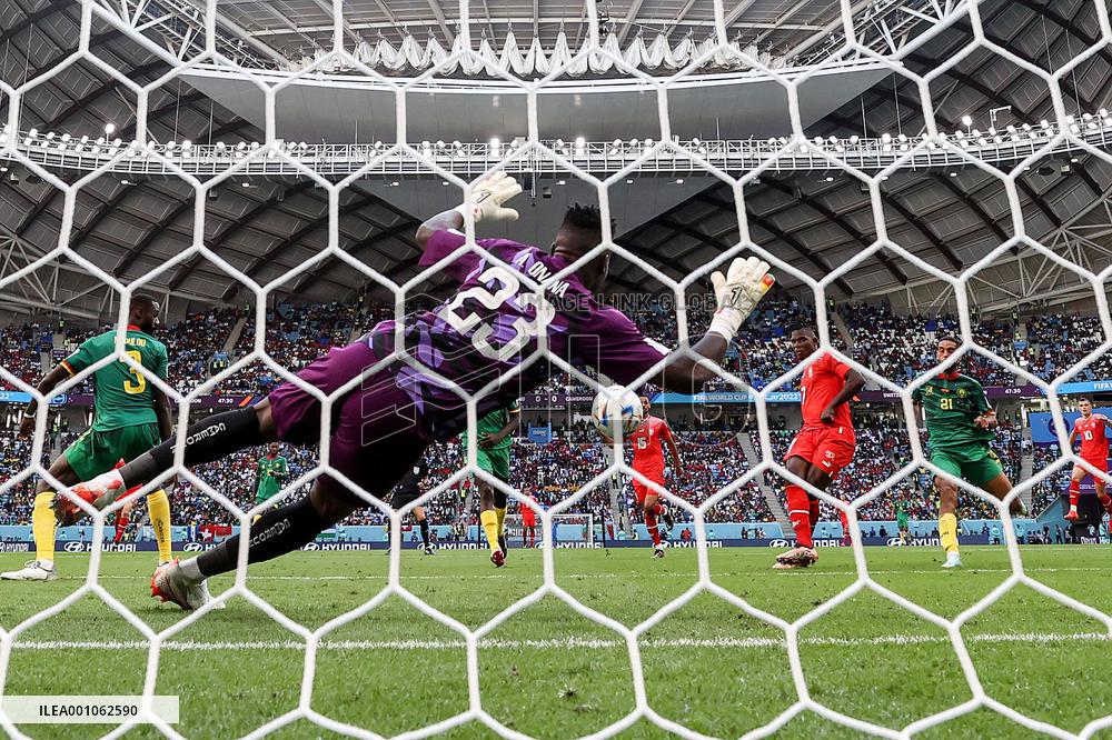 (SP)QATAR-AL WAKRAH-2022 WORLD CUP-GROUP G-SUI VS CMR