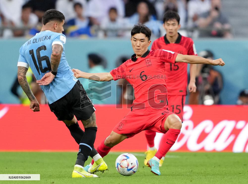(SP)QATAR-AL RAYYAN-2022 WORLD CUP-GROUP H-URU VS KOR