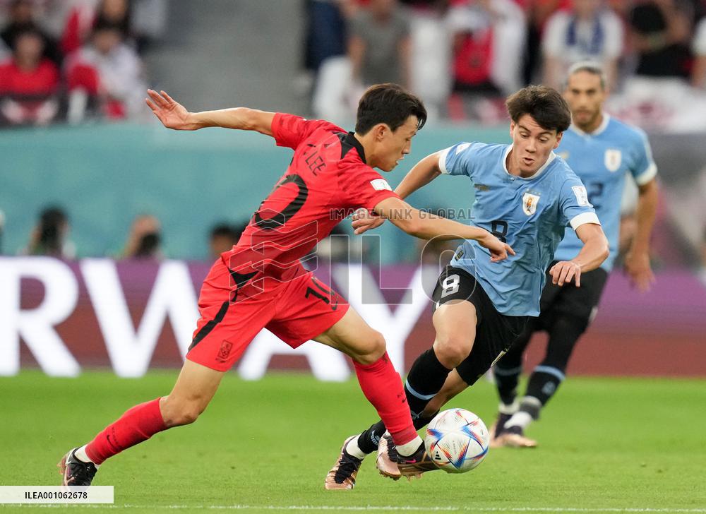 (SP)QATAR-AL RAYYAN-2022 WORLD CUP-GROUP H-URU VS KOR