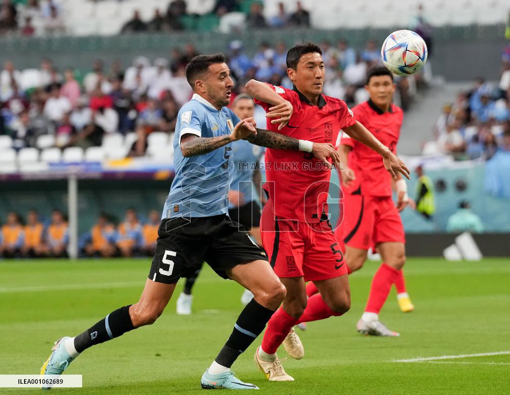 (SP)QATAR-AL RAYYAN-2022 WORLD CUP-GROUP H-URU VS KOR
