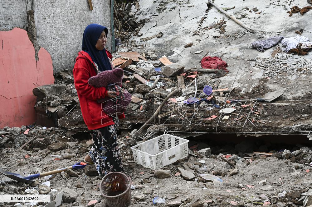 INDONESIA-WEST JAVA-EARTHQUAKE-AFTERMATH