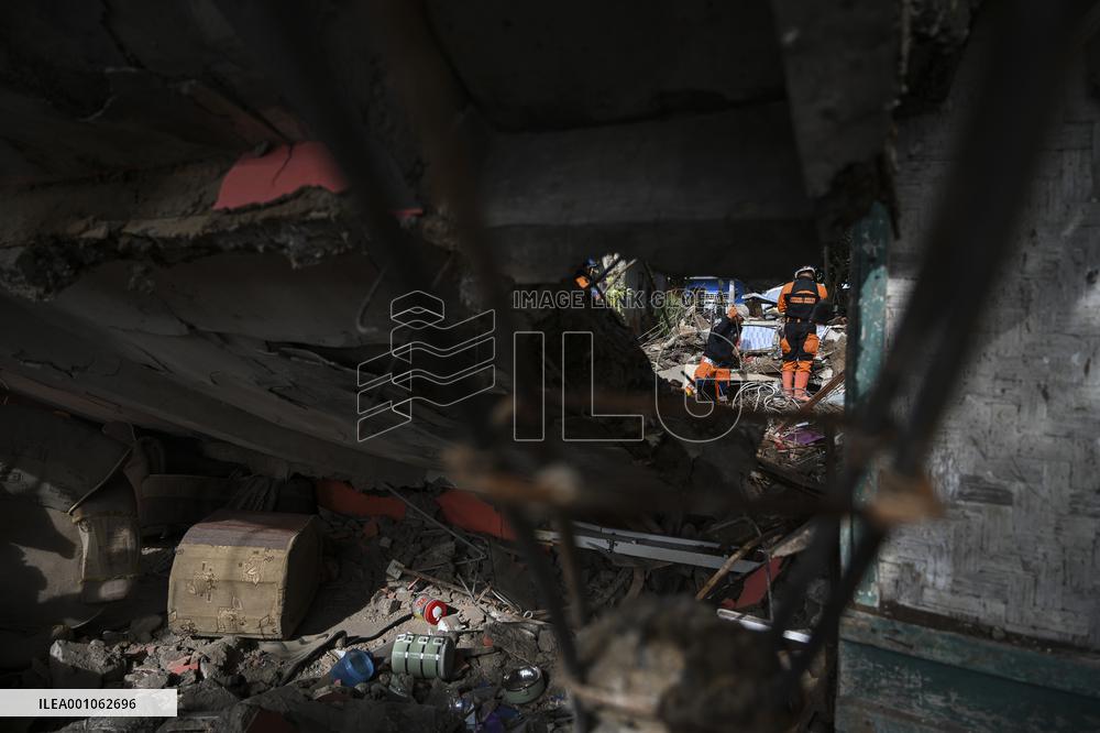 INDONESIA-WEST JAVA-EARTHQUAKE-AFTERMATH