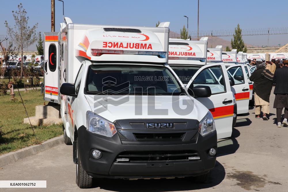 AFGHANISTAN-KABUL-AMBULANCE