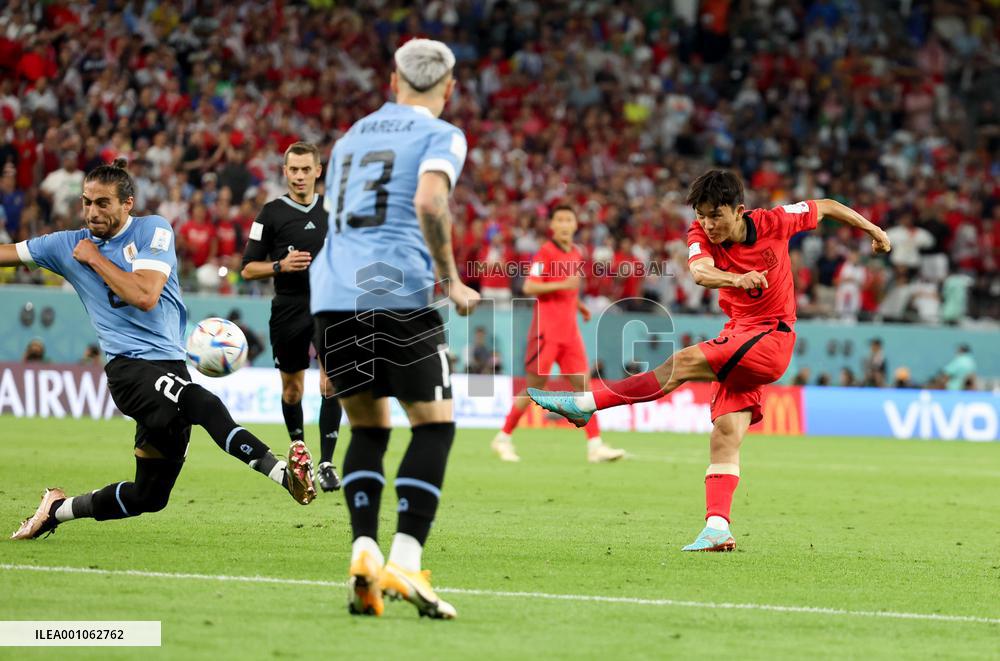 (SP)QATAR-AL RAYYAN-2022 WORLD CUP-GROUP H-URU VS KOR