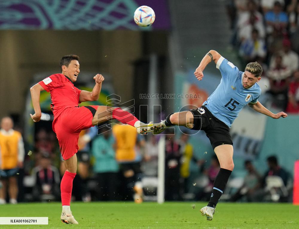 (SP)QATAR-AL RAYYAN-2022 WORLD CUP-GROUP H-URU VS KOR