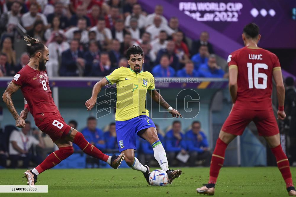 (SP)QATAR-LUSAIL-FOOTBALL-2022 WORLD CUP-GROUP G-BRA VS SRB