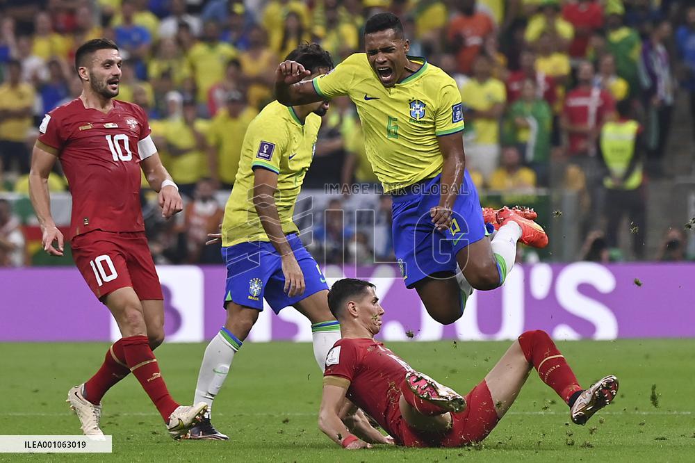 (SP)QATAR-LUSAIL-FOOTBALL-2022 WORLD CUP-GROUP G-BRA VS SRB