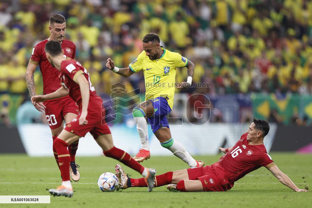 (SP)QATAR-LUSAIL-FOOTBALL-2022 WORLD CUP-GROUP G-BRA VS SRB
