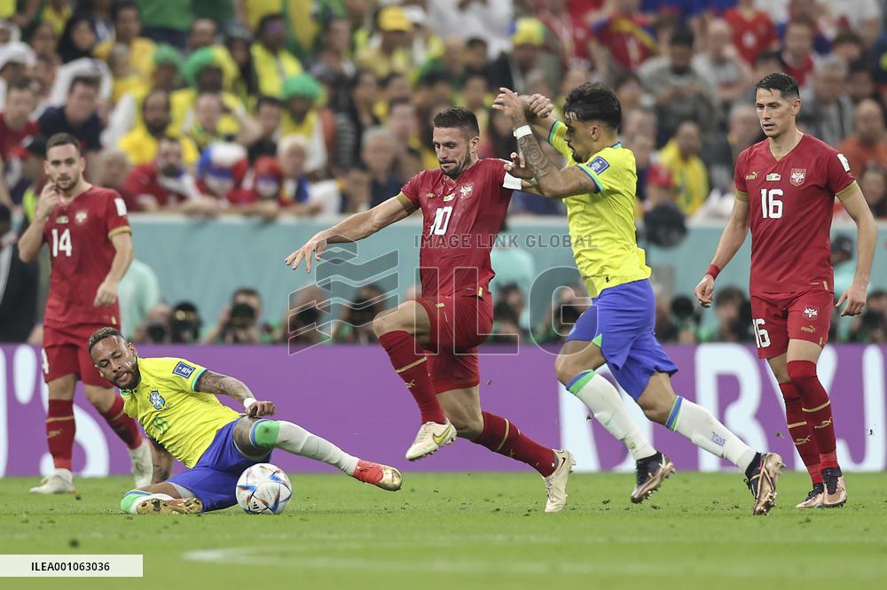 (SP)QATAR-LUSAIL-FOOTBALL-2022 WORLD CUP-GROUP G-BRA VS SRB