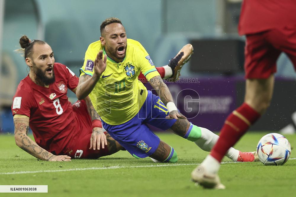 (SP)QATAR-LUSAIL-FOOTBALL-2022 WORLD CUP-GROUP G-BRA VS SRB