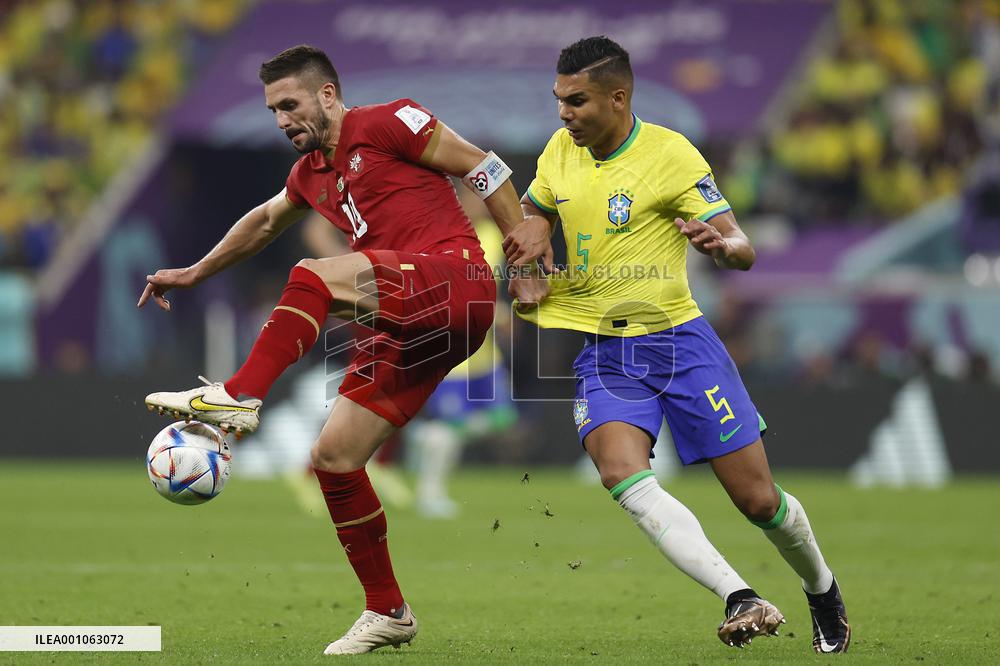 (SP)QATAR-LUSAIL-FOOTBALL-2022 WORLD CUP-GROUP G-BRA VS SRB