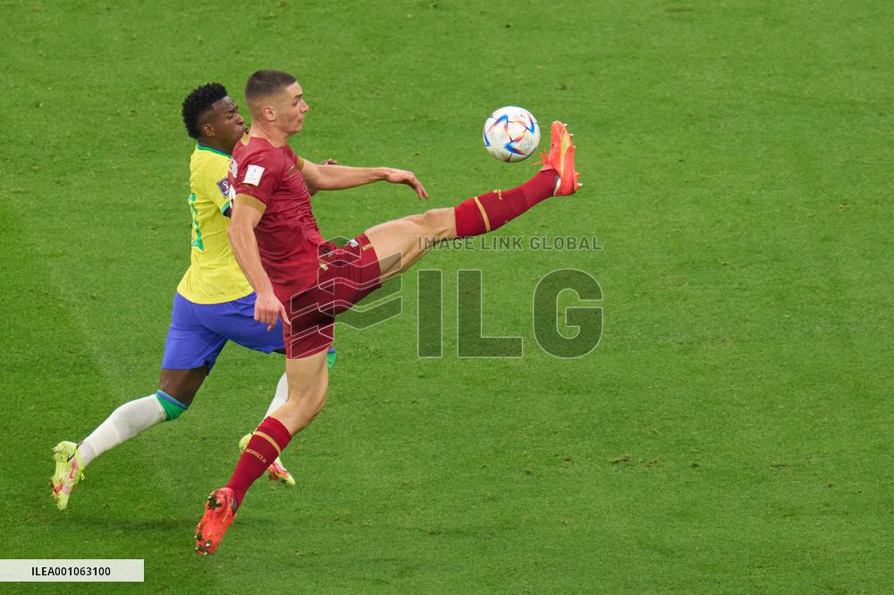 (SP)QATAR-LUSAIL-FOOTBALL-2022 WORLD CUP-GROUP G-BRA VS SRB