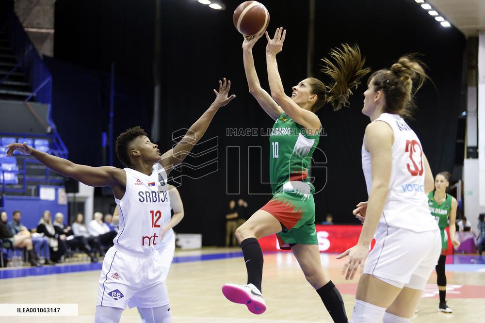 (SP)SERBIA-BELGRADE-BASKETBALL-FIBA WOMEN'S EUROBASKET 2023 QUALIFIERS-SERBIA VS BULGARIA