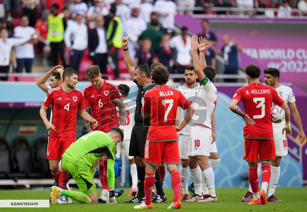 (SP)QATAR-AL RAYYAN-2022 WORLD CUP-GROUP B-WAL VS IRN