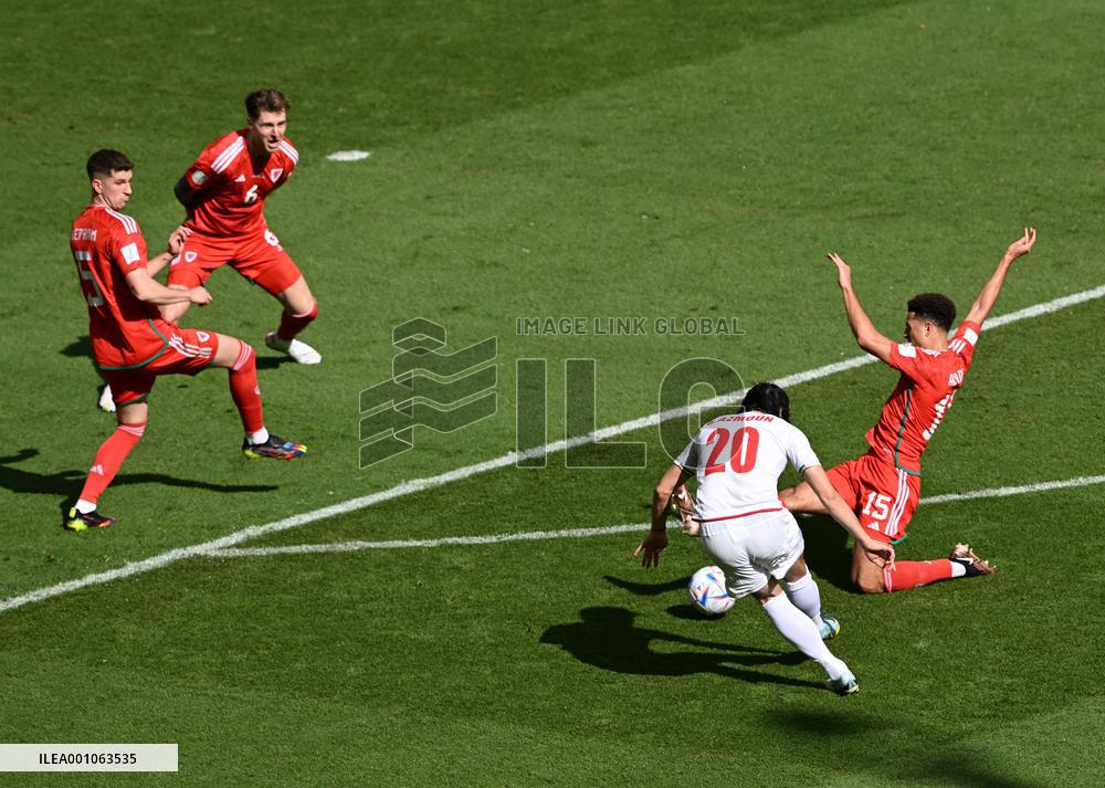(SP)QATAR-AL RAYYAN-2022 WORLD CUP-GROUP B-WAL VS IRN