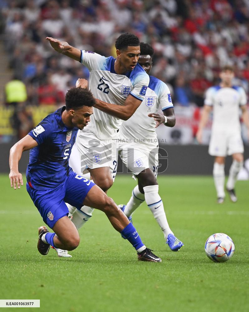 (SP)QATAR-AL KHOR-2022 WORLD CUP-GROUP B-ENG VS USA