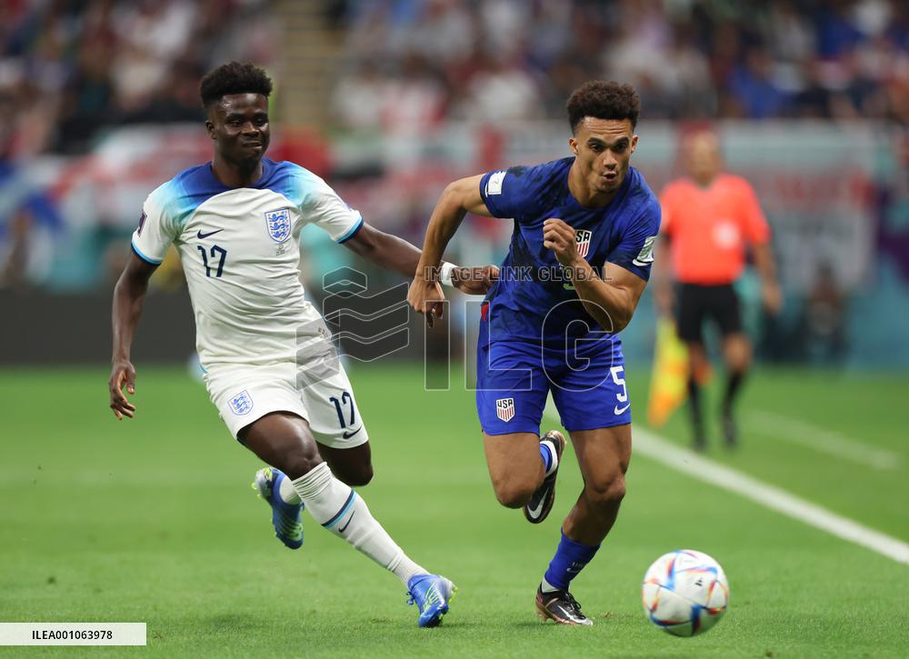 (SP)QATAR-AL KHOR-2022 WORLD CUP-GROUP B-ENG VS USA