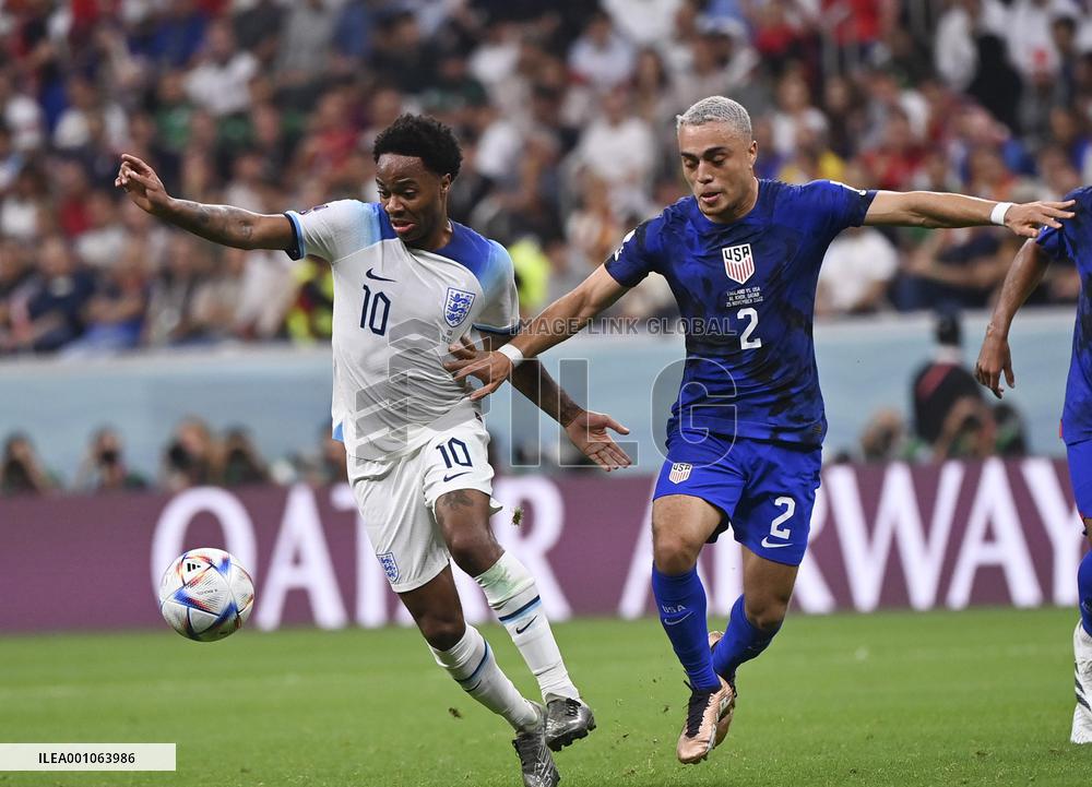 (SP)QATAR-AL KHOR-2022 WORLD CUP-GROUP B-ENG VS USA