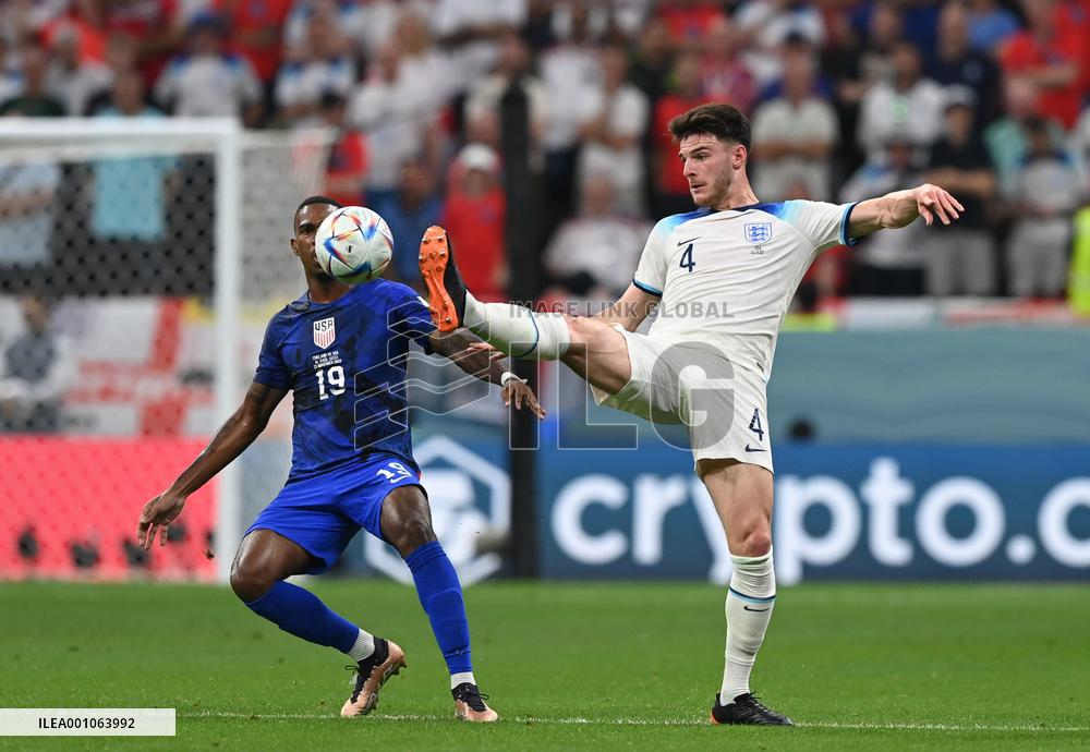 (SP)QATAR-AL KHOR-2022 WORLD CUP-GROUP B-ENG VS USA