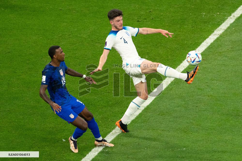 (SP)QATAR-AL KHOR-2022 WORLD CUP-GROUP B-ENG VS USA