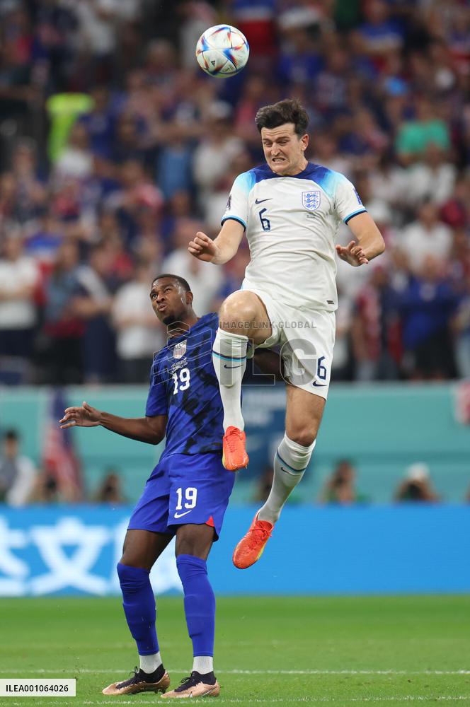 (SP)QATAR-AL KHOR-2022 WORLD CUP-GROUP B-ENG VS USA