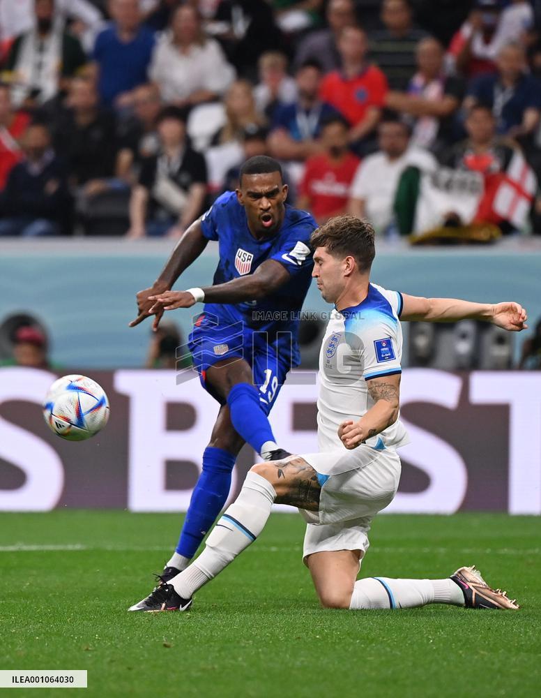 (SP)QATAR-AL KHOR-2022 WORLD CUP-GROUP B-ENG VS USA