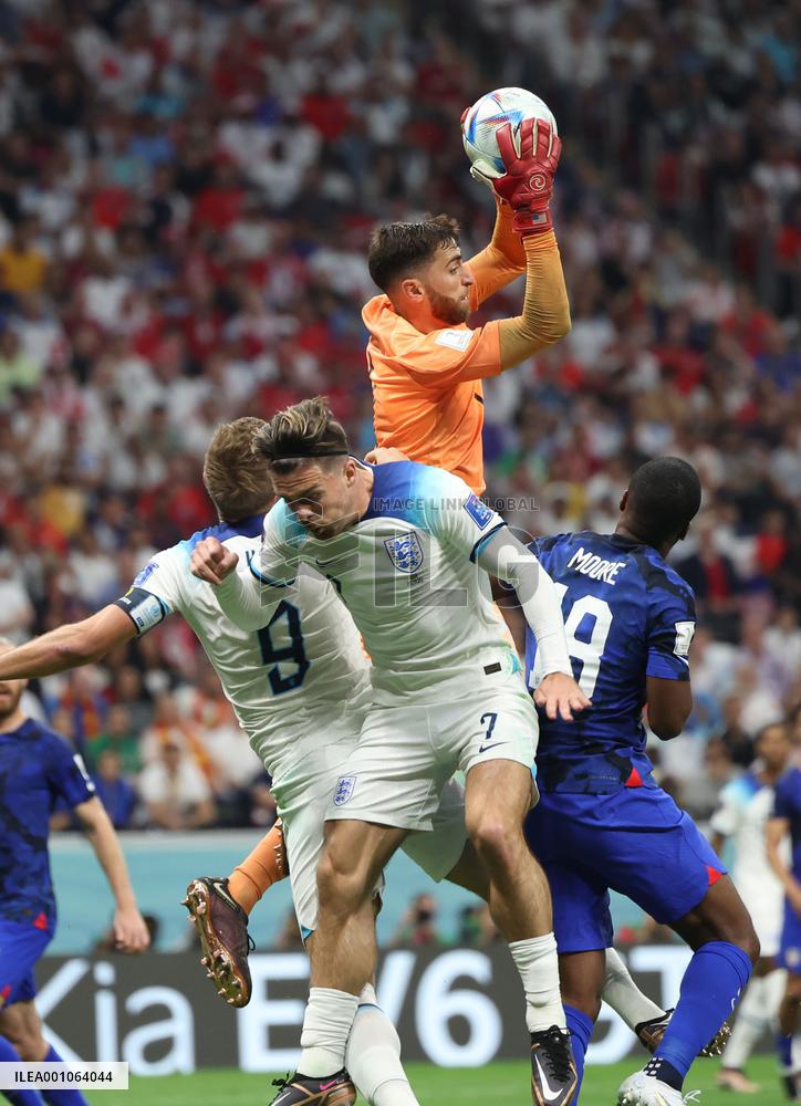 (SP)QATAR-AL KHOR-2022 WORLD CUP-GROUP B-ENG VS USA